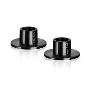 ester & erik - Bougeoirs pour bougies pointues, ⌀ 4 cm, noi…