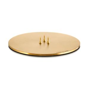 ester & erik - Bougeoir pour bougies pointues, ⌀ 12 cm, or…