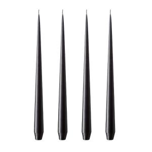 ester & erik - Bougie fouet, 32 cm, No. 75, raw black / mat…