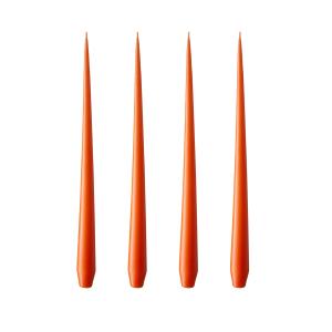ester & erik - Bougie pointue, 24 cm, No. 16/2, vivid orang…