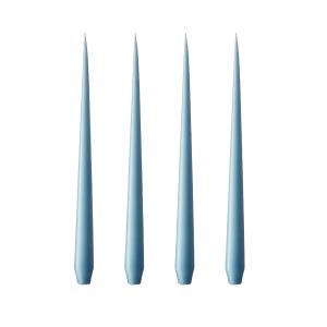 ester & erik - Bougie pointue, 24 cm, No. 37, moon blue / m…