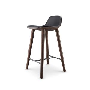 Eva Solo - Abalone Tabouret de bar H 65 cm, chêne fumé / no…