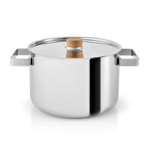 Eva solo - Nordic kitchen casserole 4 l, inox / chêne