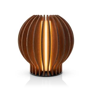 Eva Solo - Radiant Lampe LED à accu, Ø 14 x H 15 cm, chêne…