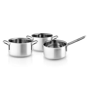 Eva Trio - Batterie de cuisine Multi Set 3 pièces, casserol…