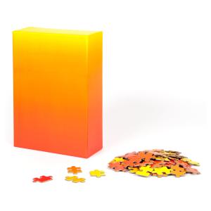 Areaware - Gradient Puzzle , rouge / jaune (500 pcs.)