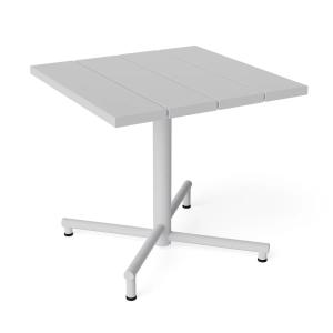 Fatboy - Fred's Outdoor Table 80 x 80 cm, gris clair (éditi…