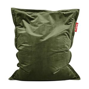 Fatboy - Pouf Original Slim Velvet recycled , deep green