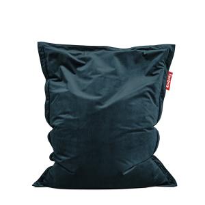 Fatboy - Pouf Original Slim Velvet recycled , pétrole