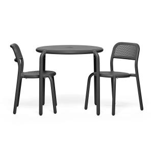 Fatboy - Toní Table   chaise de bistrot, anthracite (set de…