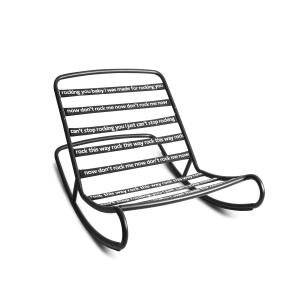 Fatboy - Rock 'n' Roll Lounge Chair, noir