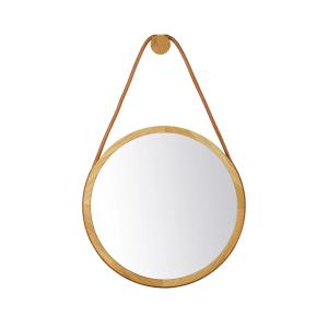 FDB Møbler - I3 Mossø Miroir, Ø 40 cm, chêne