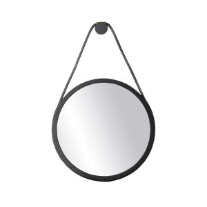 FDB Møbler - I3 Mossø Miroir, Ø 40 cm, noir