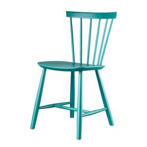 FDB Møbler - J46 Chaise, hêtre bleu pétrole