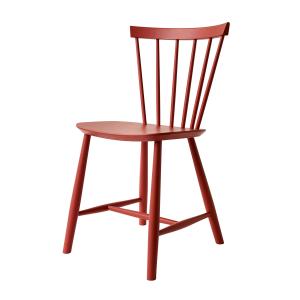 FDB Møbler - J46 Chaise, hêtre rouge (RAL 3016)