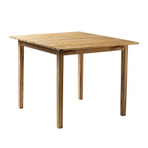 FDB Møbler - M3 Table de jardin 90 x 104,5 cm, teck