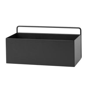 ferm LIVING - Wall box rectangulaire, noir