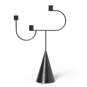 Ferm Living - Bougeoir avant, noir