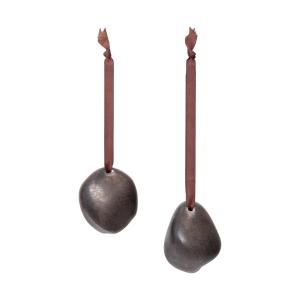 Ferm Living - Bellure Boule de Noël, bronze rustique (lot d…