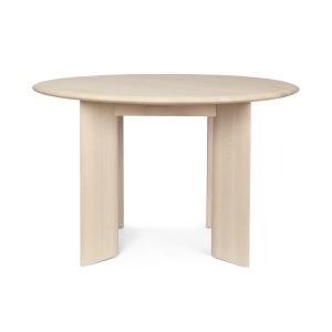 Ferm Living - Bevel Table, Ø 117 x H 73 cm, hêtre huilé bla…