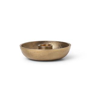 Ferm Living - Bowl Bougeoir en forme de bâton, laiton