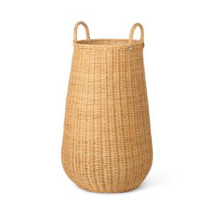 Ferm Living - Panier à linge en rotin tressé, naturel