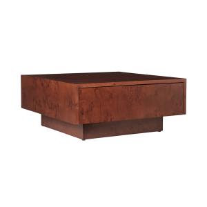 Ferm Living - Burl Coffee Table, avec tiroir, 70x 70 cm, te…