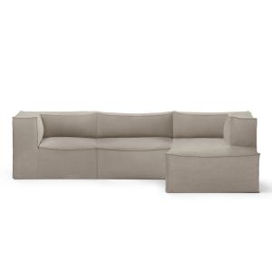 Ferm Living - Catena Canapé, 3 places, Cotton Linen, nat
