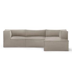Ferm Living - Catena Canapé, 3 places, Cotton Linen, nat