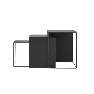 Ferm Living - Cluster Tables (jeu de 3), noir