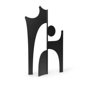 Ferm Living - Contour Sculpture pliable, noir