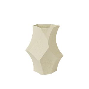 Ferm Living - Cueva Vase, H 26 cm, blanc cassé