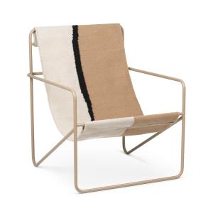 ferm LIVING - Chaise longue Desert chair, cachemire / soil