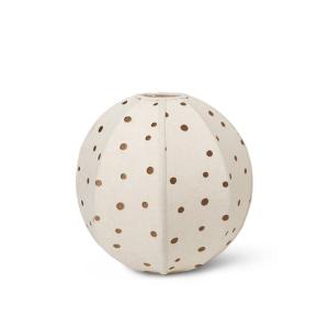 Ferm Living - Dots Abat-jour en textile, Ø 35 cm, sugar kel…