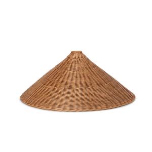 Ferm Living - Dou Abat-jour en rotin, Ø 68 cm, naturel