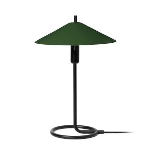 Ferm Living - Filo Lampe de table, noir / dark olive