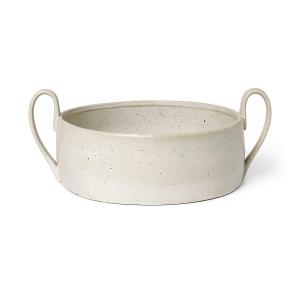 Ferm Living - Flow Coupe à fruits, blanc cassé