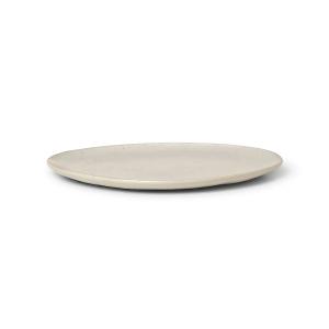 Ferm Living - Flow Assiette, Ø 22 cm, blanc cassé