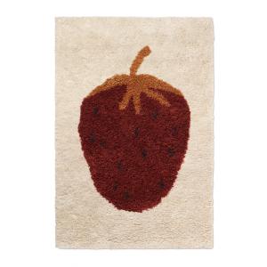 ferm LIVING - Fruiticana Tapis ""Fraise"""", 120 x 180 cm"