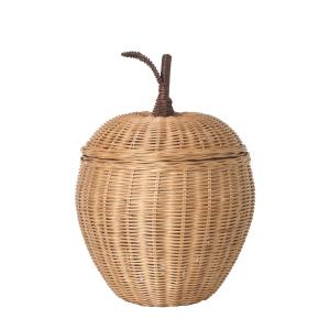 Ferm Living - Panier à pommes tissé, ø 19 x h 30 cm, rotin…