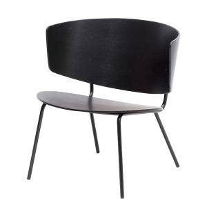 Ferm Living - Chaise lounge Herman, noir