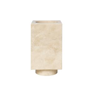 Ferm Living - Hew vase, Ø 12 x 21 cm, travertin naturel