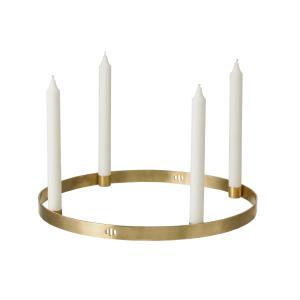 Ferm Living - Bougeoir Circle large, laiton