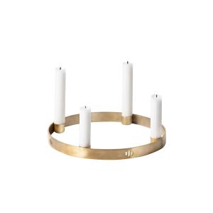 Ferm Living - Bougeoir Circle small, laiton