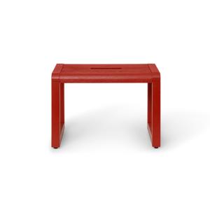 ferm LIVING - Le tabouret Little Architect Tabouret, poppy…