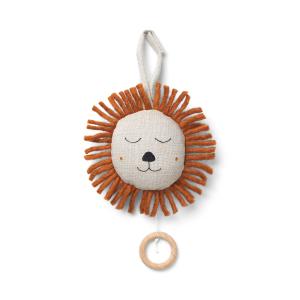 Ferm Living - Boîte à musique Lion, nature