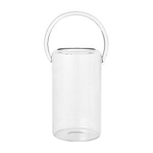 ferm LIVING - Luce Lanterne en verre, H 40 cm, transparent