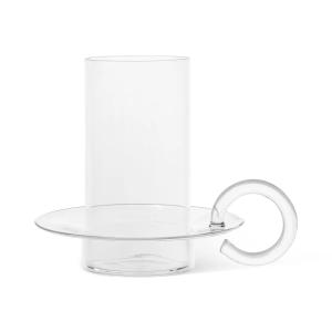 Ferm Living - Luce Bougeoir verre, transparent