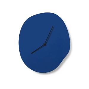 ferm LIVING - Melt Horloge murale, bleu
