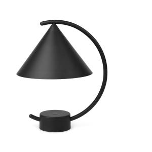 ferm LIVING - Meridian Lampe de table LED rechargeable, noir